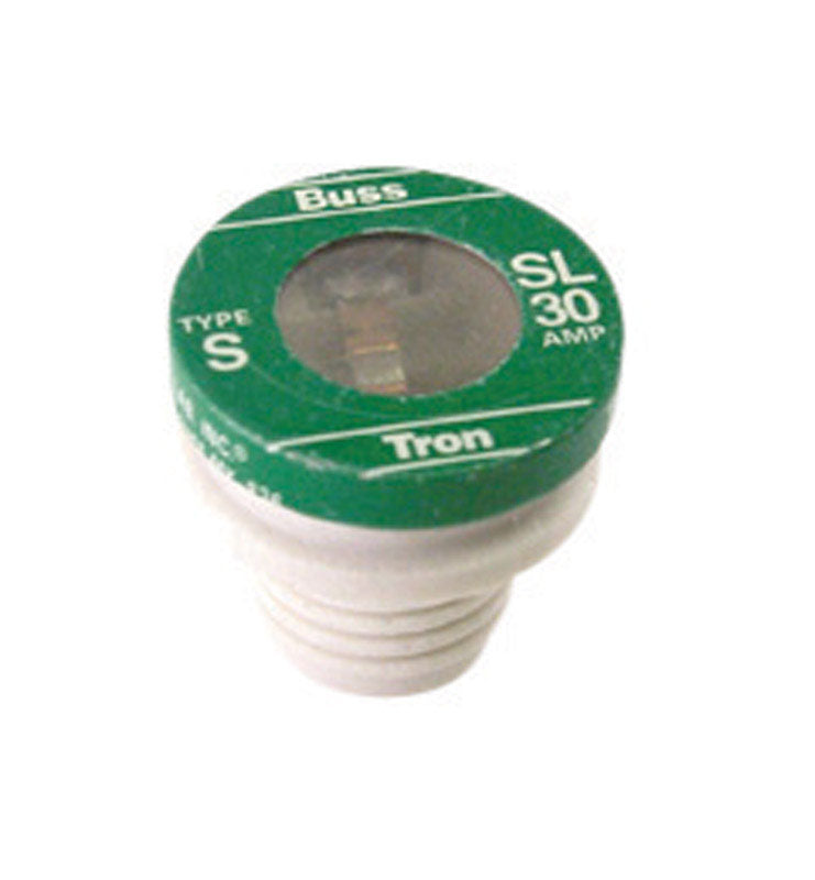 BUSSMANN - Bussmann 30 amps Tamper Proof Plug Fuse 4 pk