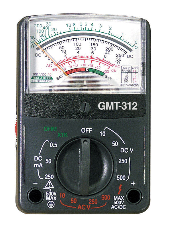 GARDNER BENDER - Gardner Bender Analog Multimeter [GMT-312]