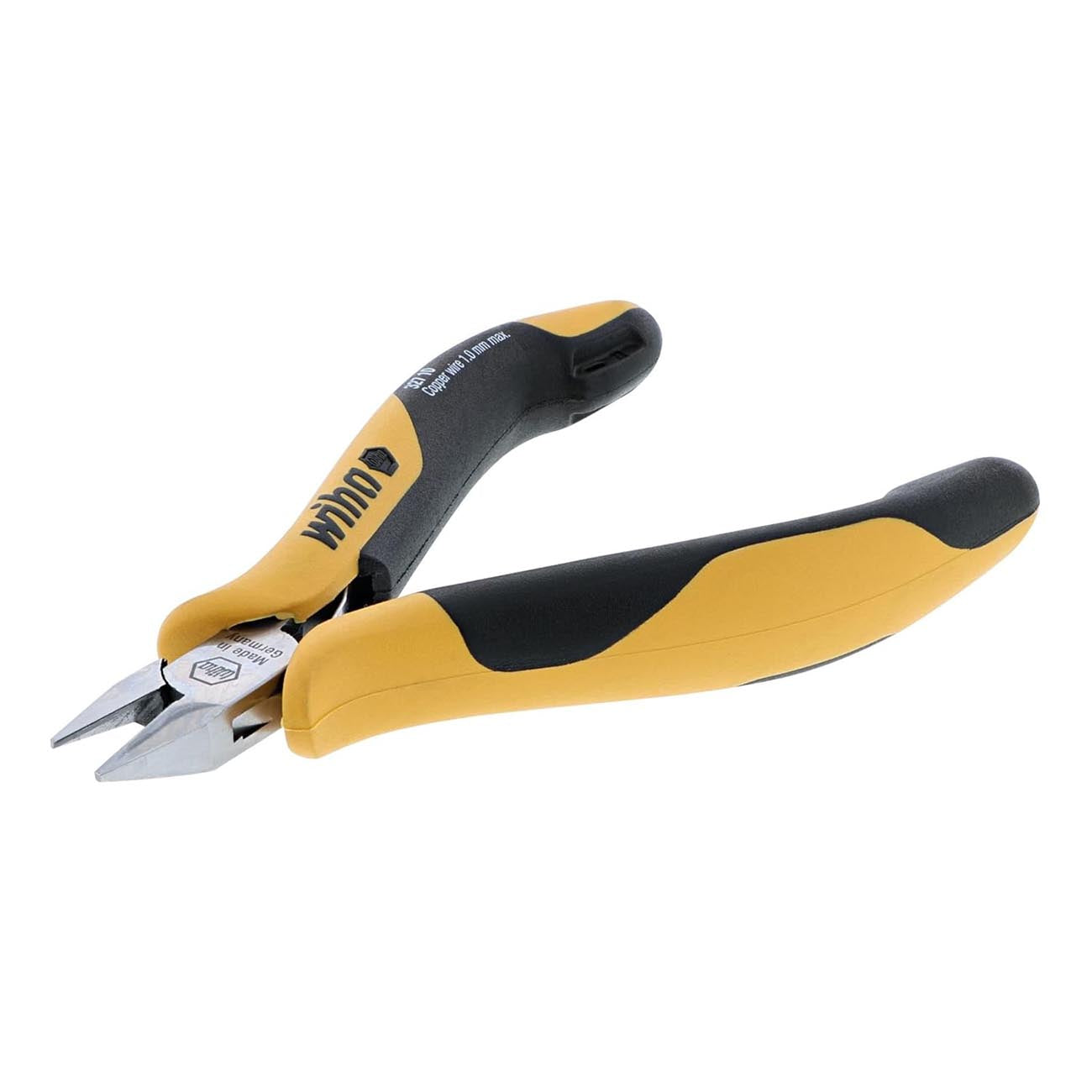 Wiha ESD Safe Precision Flush Cutting Mini Diagonal Cutters - 5.25" Overall Length