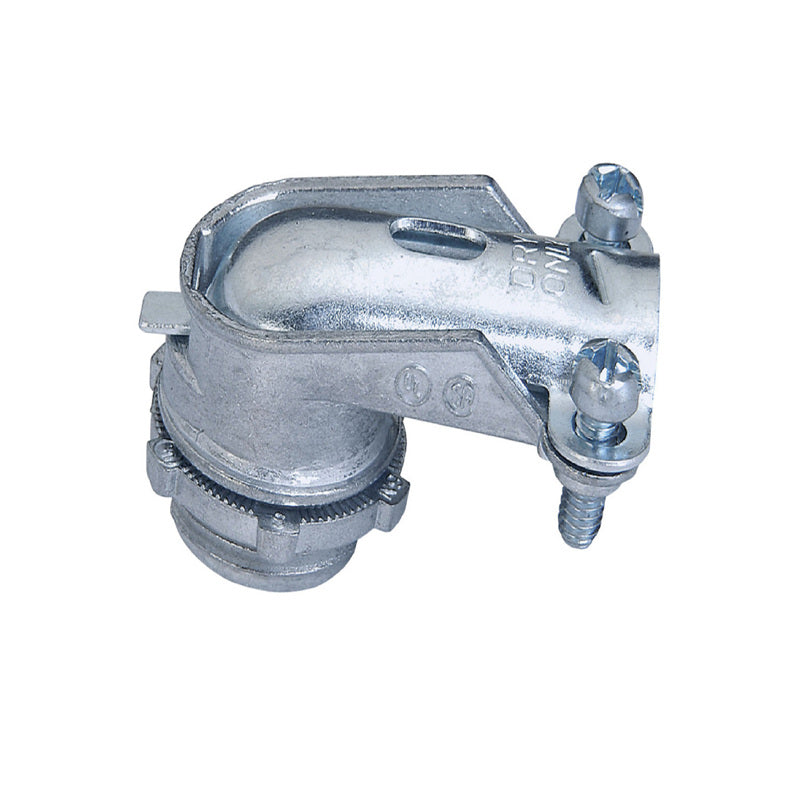 SIGMA ENGINEERED SOLUTIONS - Sigma Engineered Solutions 1/2 in. D Die-Cast Zinc Flex Angle Connector For AC, MC and FMC/RWFMC 25