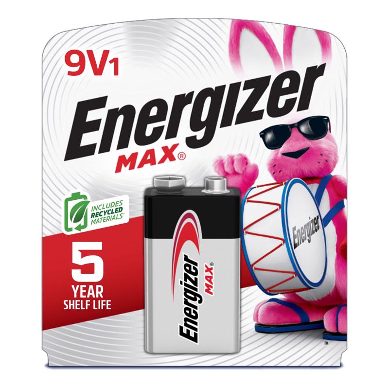 ENERGIZER - Energizer Max Premium 9-Volt Alkaline Batteries 1 pk Carded