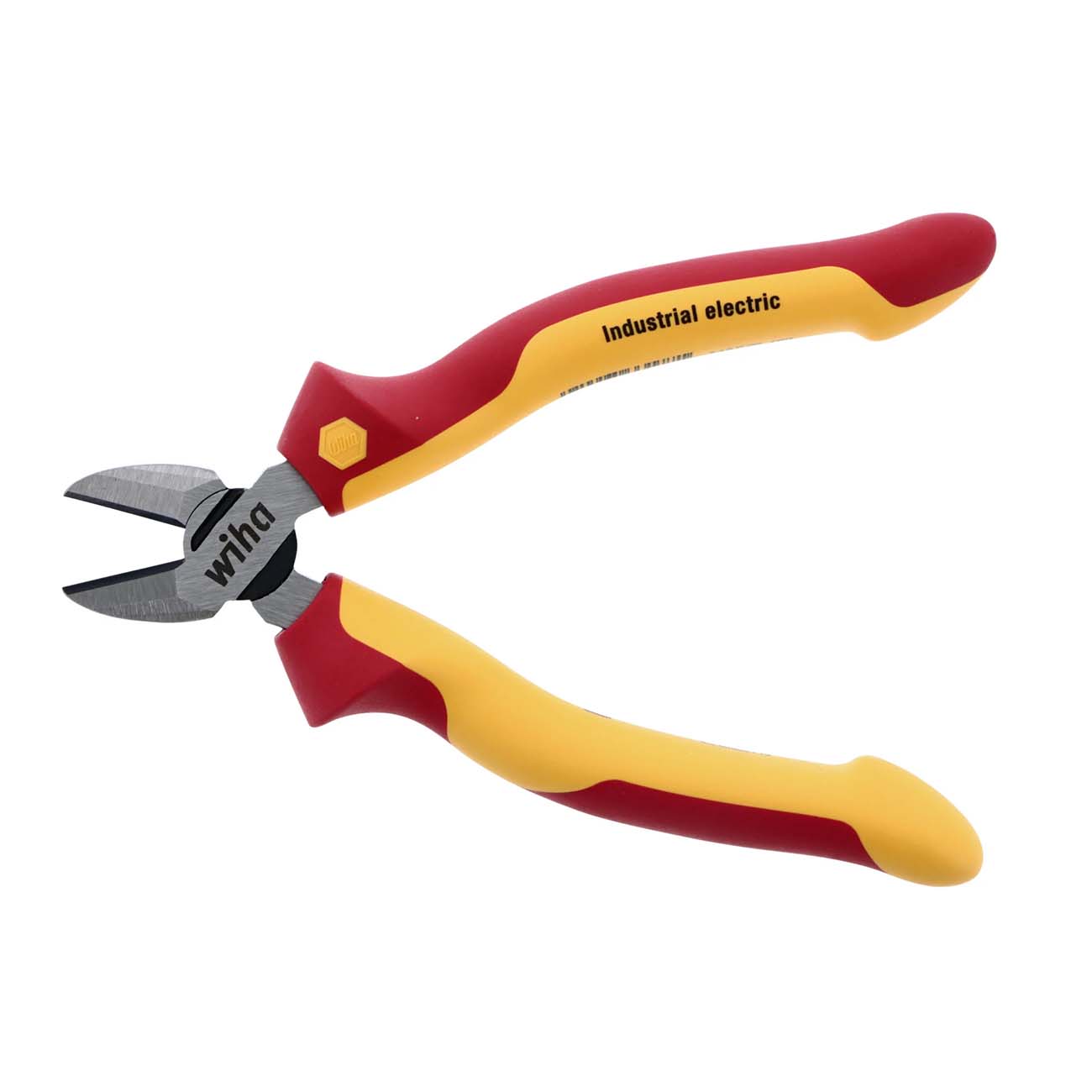 Wiha Insulated Industrial Diagonal Cutters - 6.3" Overall Length