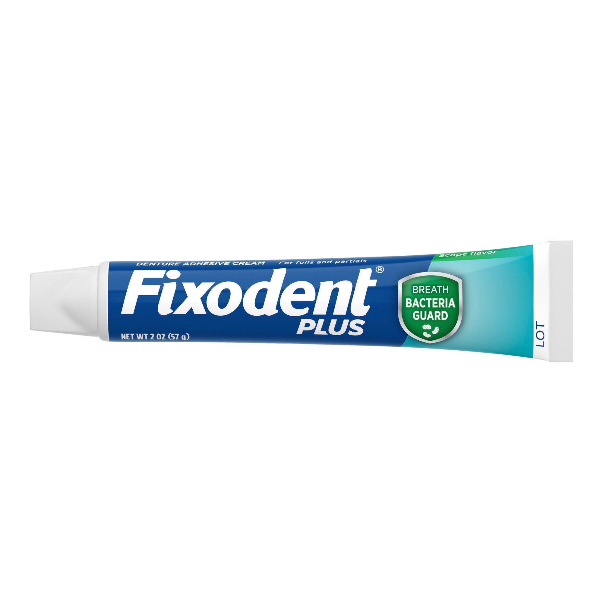 Procter & Gamble - Denture Adhesive Fixodent® Plus Breath Bacteria Guard Cream 2 oz. [1/EA]