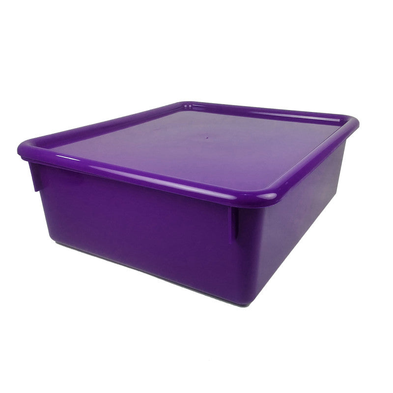 ROMANOFF - Double Stowaway® Tray with Lid, Purple