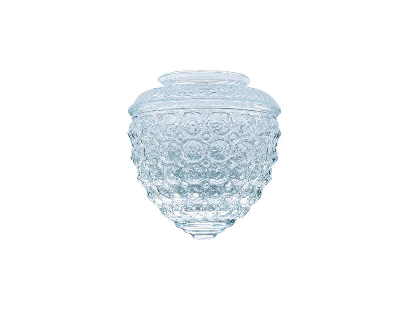 WESTINGHOUSE - Westinghouse Acorn Clear Glass Lamp Shade 1 pk - Case of 6