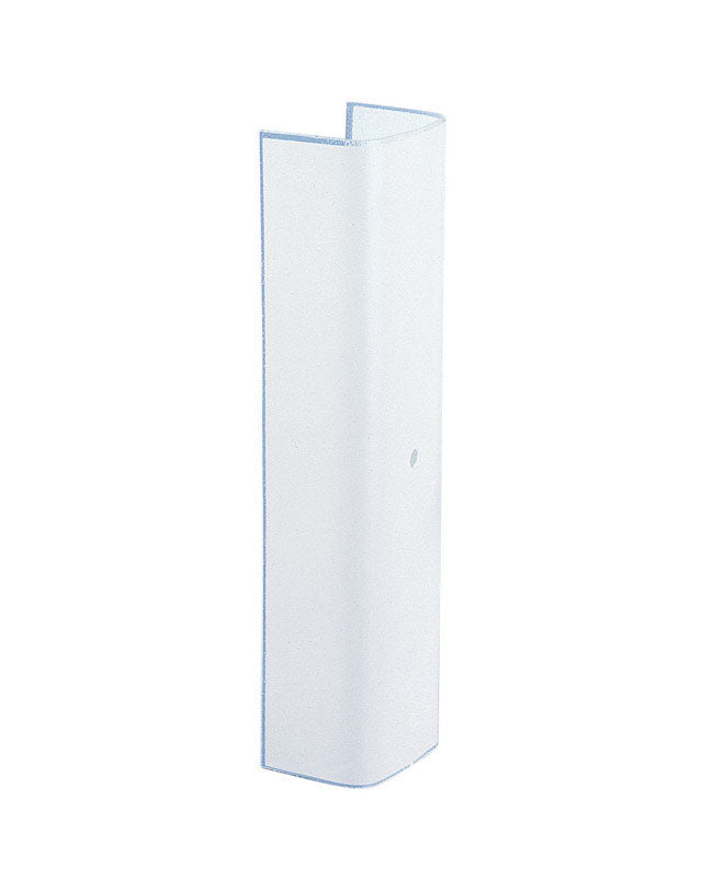 WESTINGHOUSE - Westinghouse Rectangle White Glass Fan/Fixture Shade 1 pk - Case of 6 [81759]