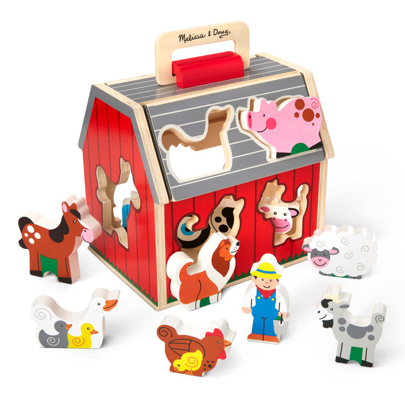 MELISSA & DOUG - Take Along Sorting Barn
