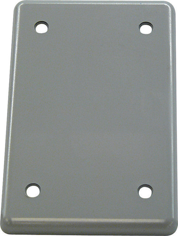 CANTEX - Cantex Rectangle PVC 1 gang Electrical Cover [5133362B]