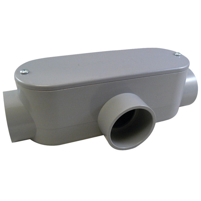 CANTEX - Cantex 1-1/4 in. D PVC Conduit Body [5133566U]