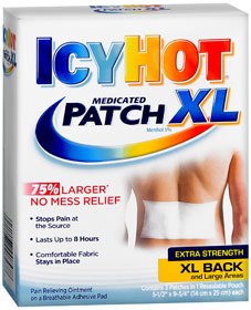 Chattem - Topical Pain Relief Icy Hot® 5% Strength Menthol Patch 3 per Box [3/BX]