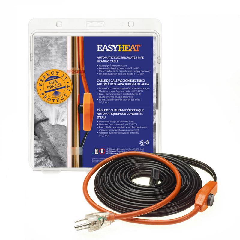 EASY HEAT - Easy Heat AHB 12 ft. L Heating Cable For Water Pipe
