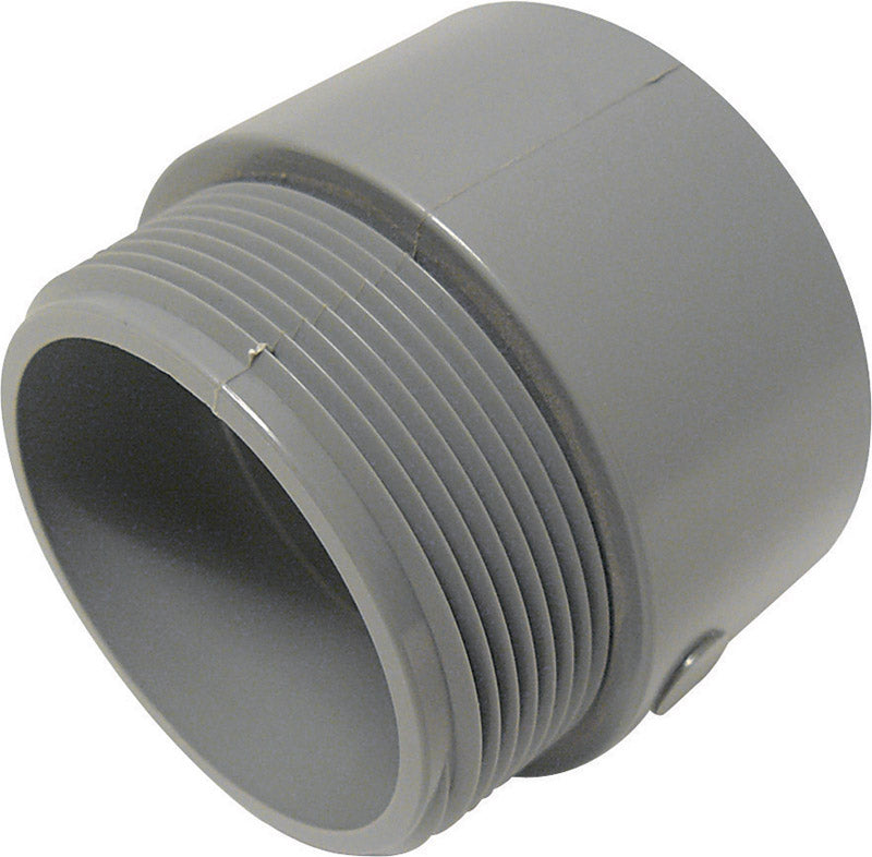 CANTEX - Cantex 2-1/2 in. D PVC Male Adapter 1 pk