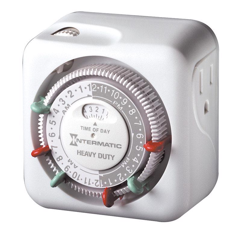 INTERMATIC - Intermatic Indoor Plug In Timer 125 V White