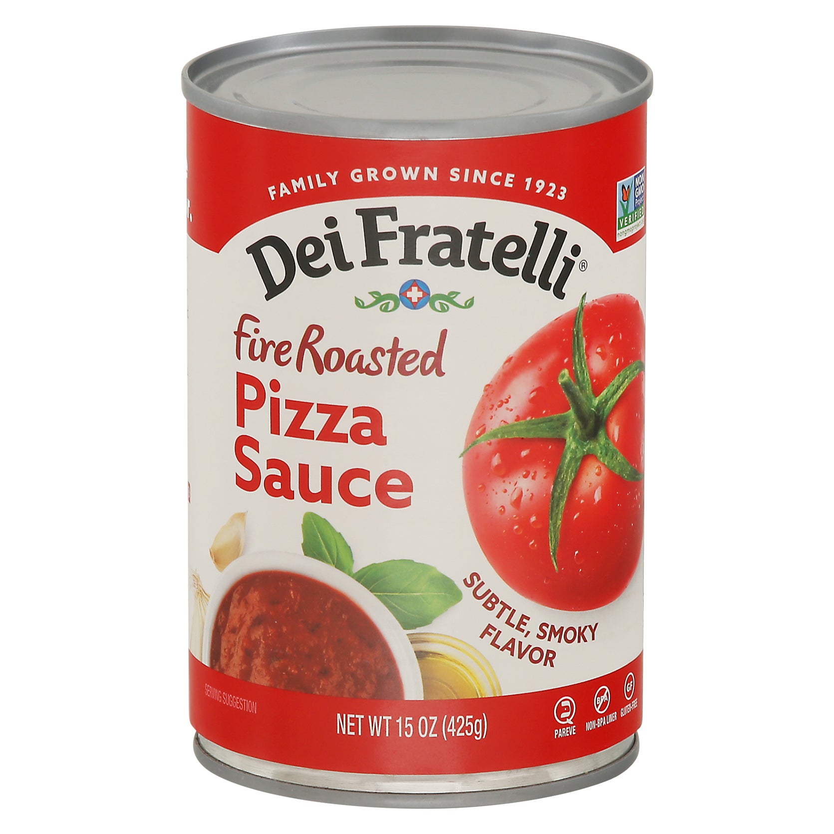 Dei Fratelli Fire Roasted Pizza Sauce 15 oz - Case of 12