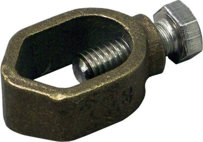 SIGMA - Sigma Engineered Solutions ProConnex 1/2 in. Bronze Universal Ground Rod Clamp 1 pk