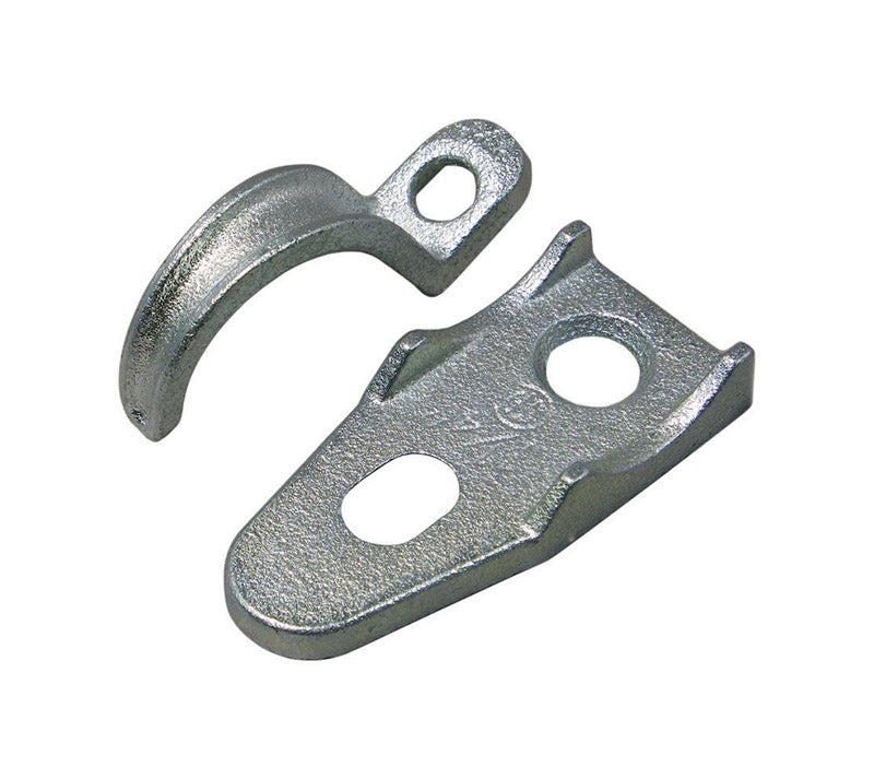 SIGMA - Sigma Engineered Solutions ProConnex 2 in. D Zinc-Plated Iron Clamp Back and Strap 1 pk