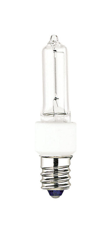 WESTINGHOUSE - Westinghouse 60 W T3 Krypton/Xenon Single Ended Halogen Bulb E12 (Candelabra) White 1 pk