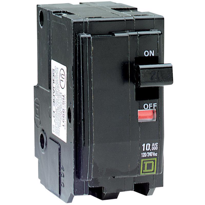 SQUARE D - Square D QO 20 amps Plug In 2-Pole Circuit Breaker [QO220C]