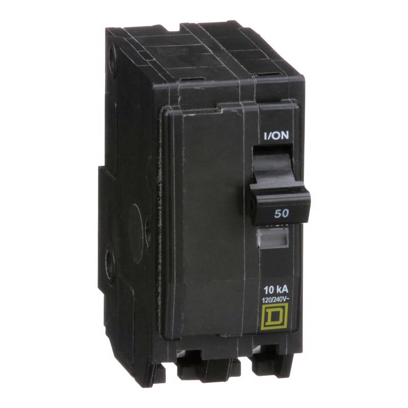 SQUARE D - Square D QO 50 amps Plug In 2-Pole Circuit Breaker [QO250C]