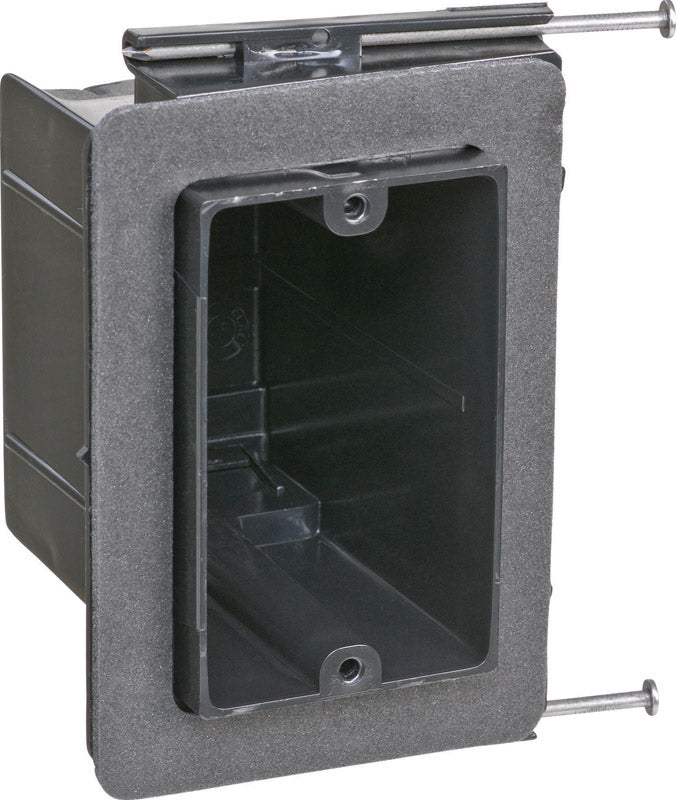 CARLON - Carlon 22-1/2 cu in Rectangle Plastic 1 gang Electrical Box Black