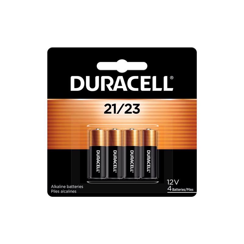 DURACELL - Duracell Alkaline 12-Volt 12 V 50 Ah Security Battery 21/A23 4 pk - Case of 6
