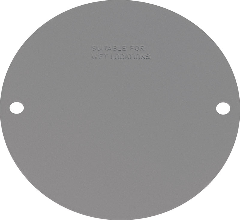 SIGMA - Sigma Engineered Solutions Round Steel Flat Box Cover [14241]