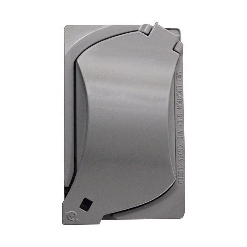 SIGMA - Sigma Engineered Solutions Rectangle Metal 1 gang Universal Cover [14147]