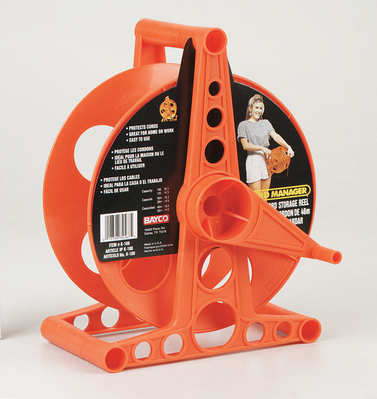 BAYCO - Bayco 150 ft. L Plastic Cord Reel [K-100]