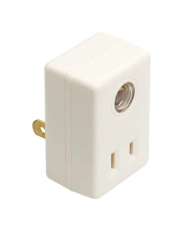 AMERTAC - Amertac White Photoelectric Plug In Light Control 1 pk