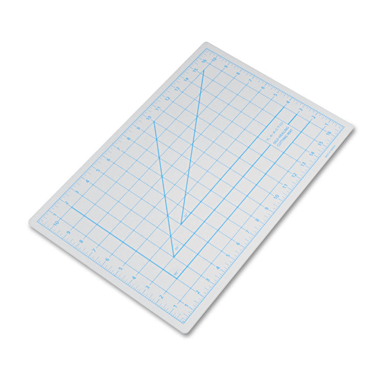 X-ACTO - Self-Healing Cutting Mat, Nonslip Bottom, 1" Grid, 12 x 18, Gray