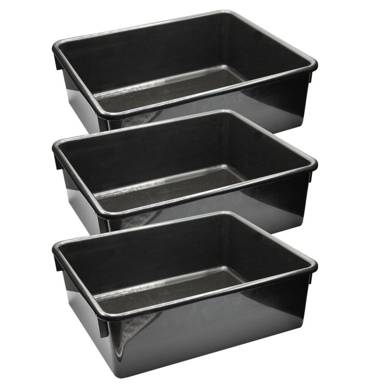 ROMANOFF - Double Stowaway® Tray Only, Black, Pack of 3