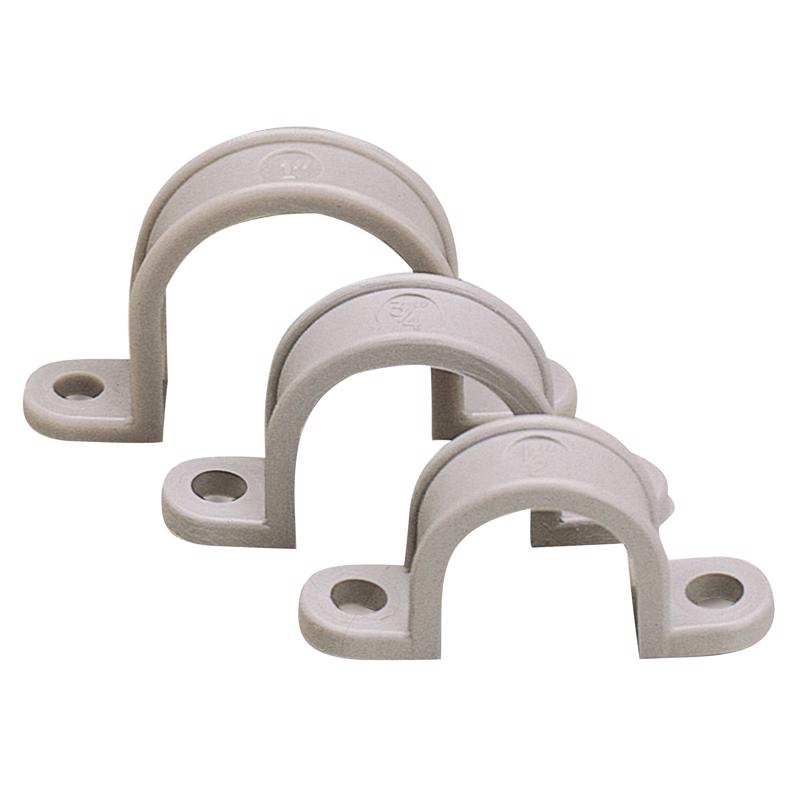 GARDNER BENDER - Gardner Bender 1-1/4 in. D Plastic Conduit Strap 10 pk