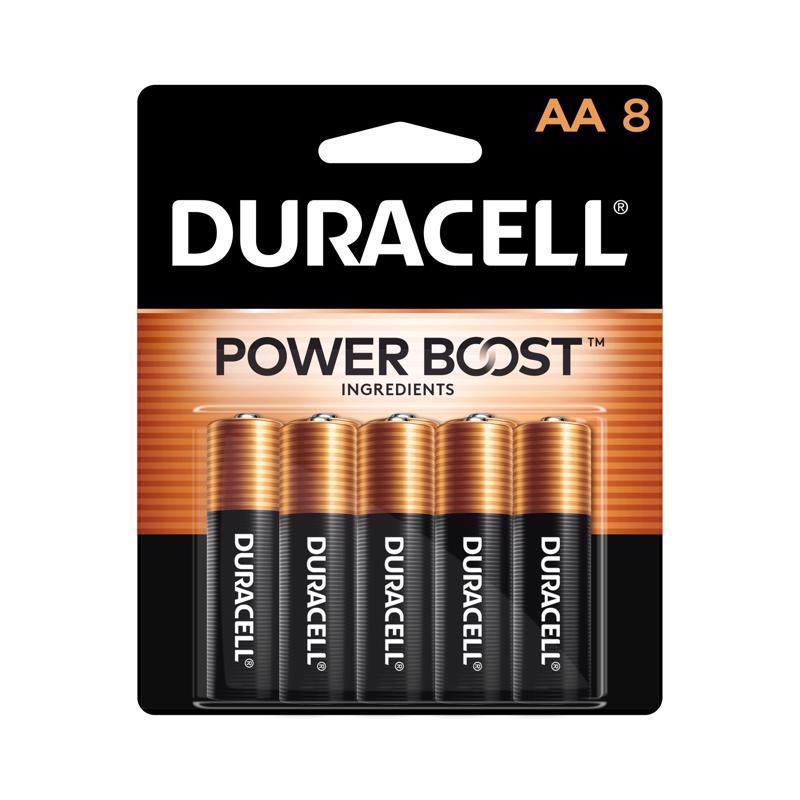 DURACELL - Duracell Coppertop AA Alkaline Batteries 8 pk Carded - Case of 8
