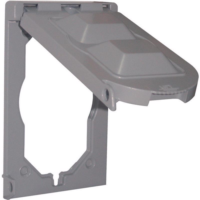 SIGMA - Sigma Engineered Solutions Rectangle Plastic 1 gang Multi-Use Cover [14146]