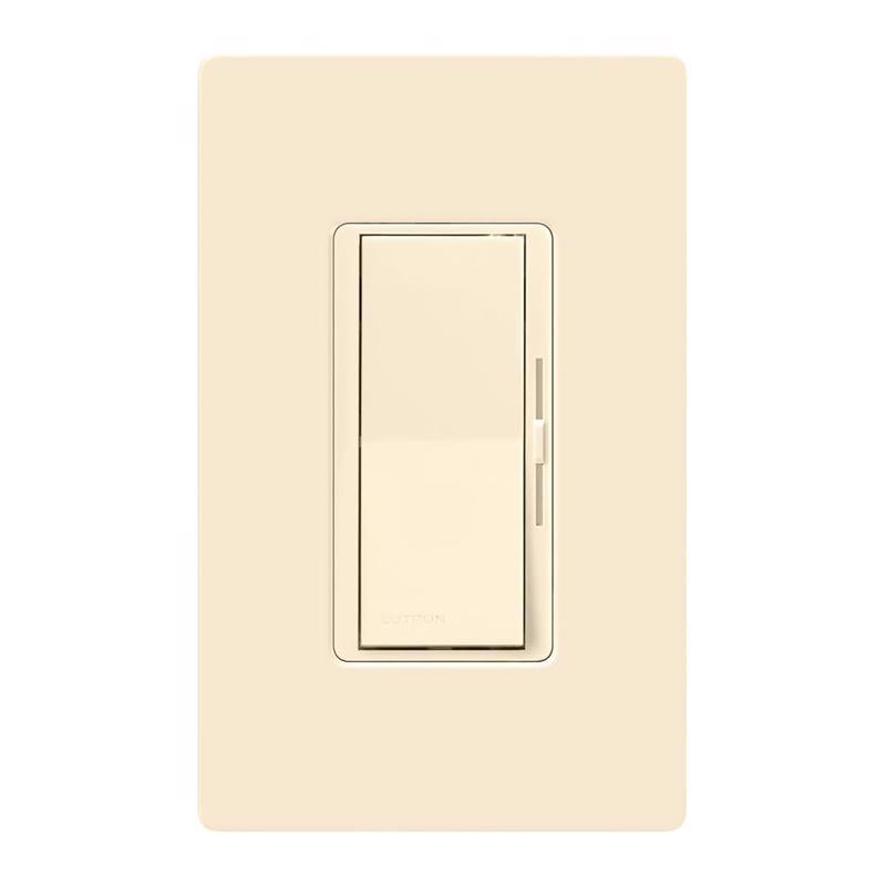 LUTRON - Lutron Diva Light Almond 150 W 3-Way Dimmer Switch 1 pk