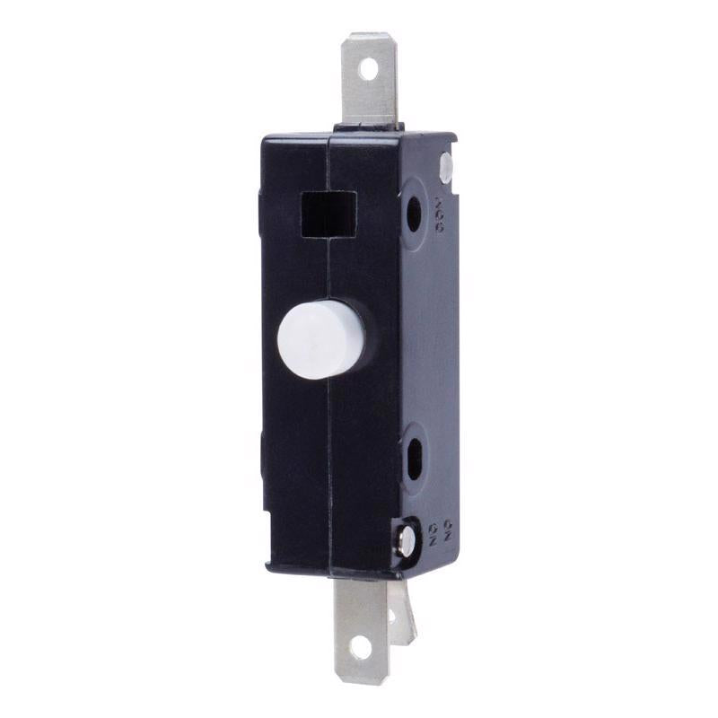 JANDORF - Jandorf 18 amps Single Pole Momentary Appliance Switch Black/Silver 1 pk