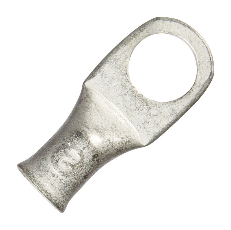 JANDORF - Jandorf 2 Ga. Uninsulated Wire Electrical Lug Silver 1 pk [60766]