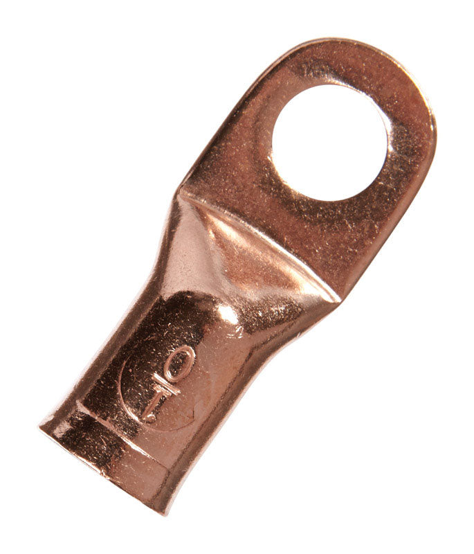 JANDORF - Jandorf 1/0 Ga. Uninsulated Wire Electrical Lug Copper 1 pk [60773]