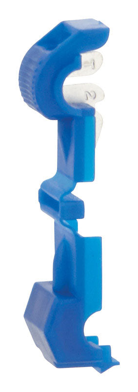 JANDORF - Jandorf 18-14 Ga. Insulated Wire Terminal Self-Stripping Blue 2 pk [60799]