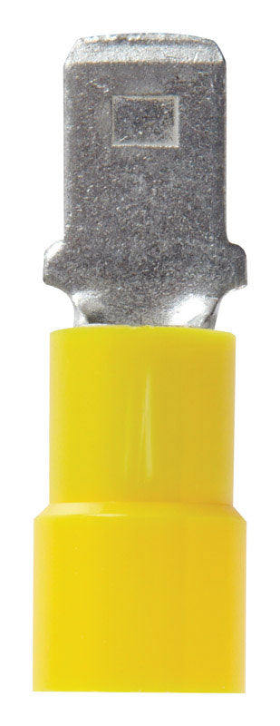 JANDORF - Jandorf 12-10 Ga. Insulated Wire Male Disconnect Yellow 5 pk