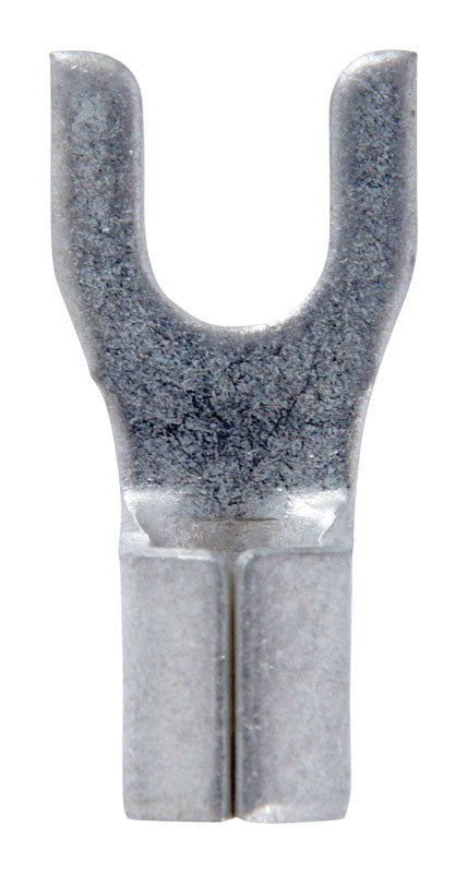 JANDORF - Jandorf 12-10 Ga. Uninsulated Wire Terminal Spade Silver 5 pk [60843]