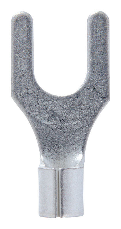 JANDORF - Jandorf 12-10 Ga. Uninsulated Wire Terminal Spade Silver 5 pk [60845]