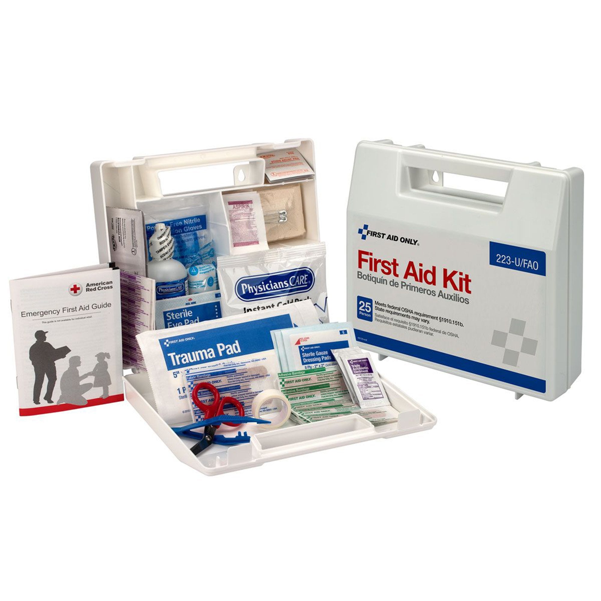 Acme United - First Aid Kit First Aid Only® 25 Person Plastic Case [1/EA]