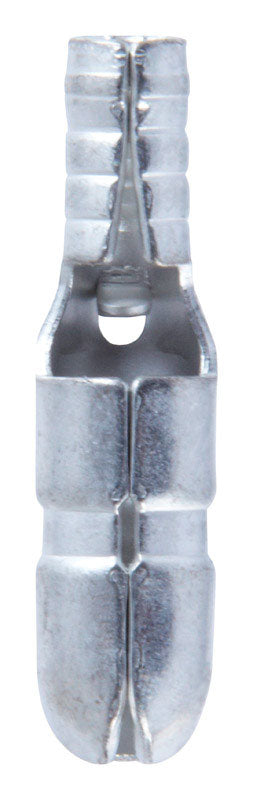 JANDORF - Jandorf 22-18 Ga. Uninsulated Wire Male Bullet Silver 5 pk