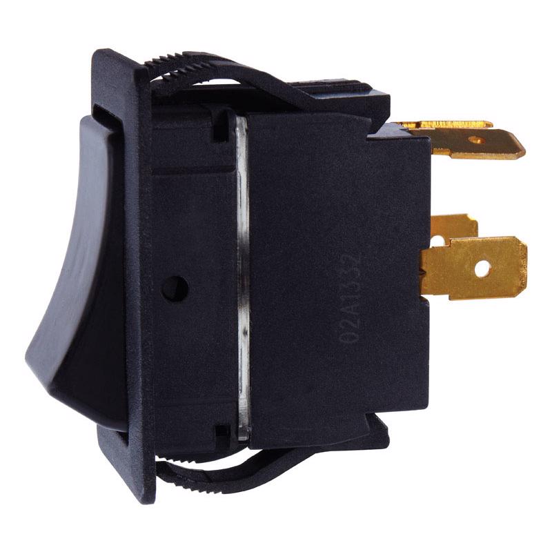 JANDORF - Jandorf 20 amps Double Pole Rocker Power Tool Switch Black 1 pk [61124]