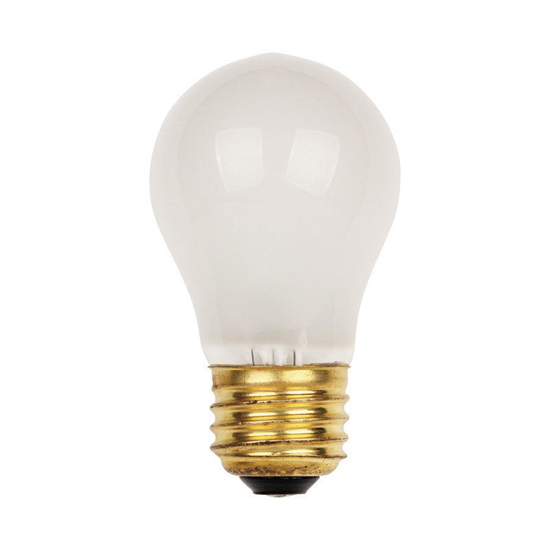 WESTINGHOUSE - Westinghouse 25 W A15 Appliance Incandescent Bulb E26 (Medium) White 1 pk - Case of 6