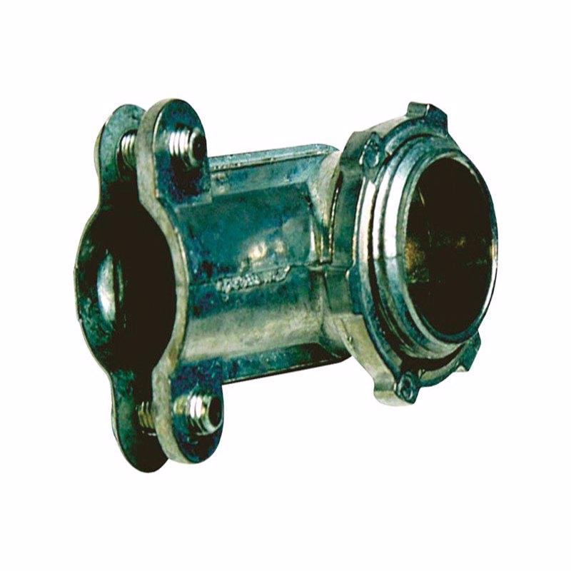 SIGMA - Sigma Engineered Solutions 3/8 in. D Die-Cast Zinc Flex Angle Connector For AC, MC and FMC/RWFMC 50