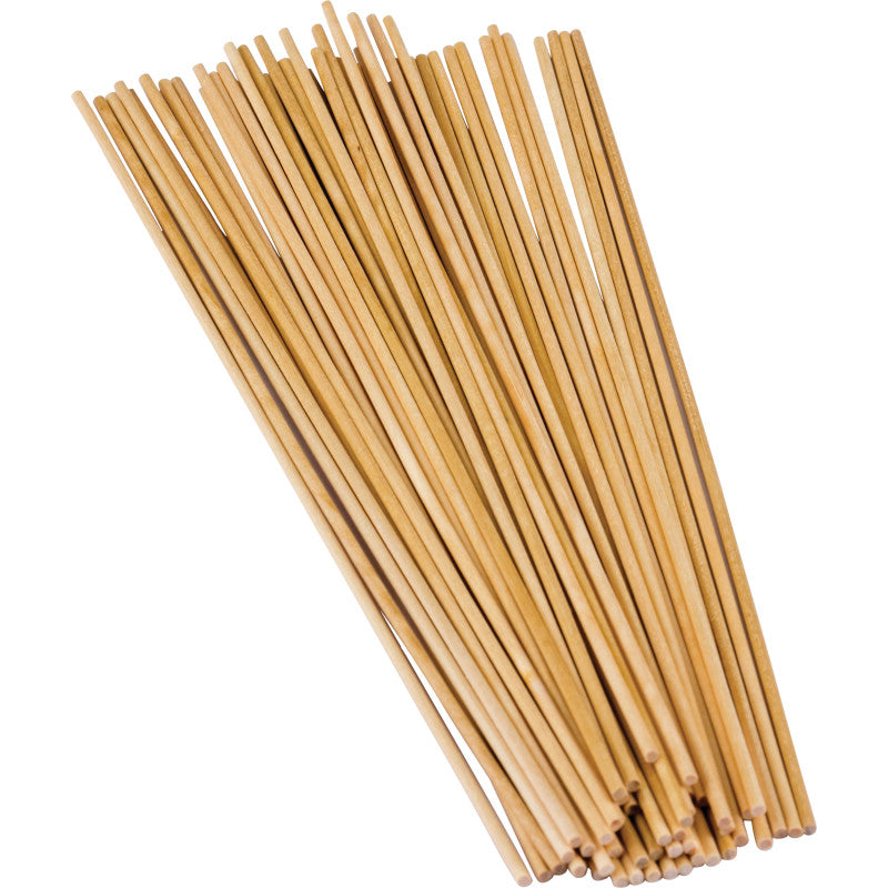 TEACHER CREATED RESOURCES - STEM Basics: 1/8" Wood Dowels, 100 Per Pack, 12 Packs