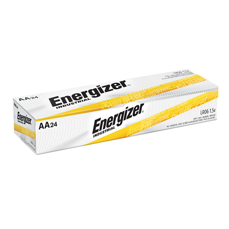 ENERGIZER - Energizer Industrial AA Alkaline Batteries 24 pk Boxed