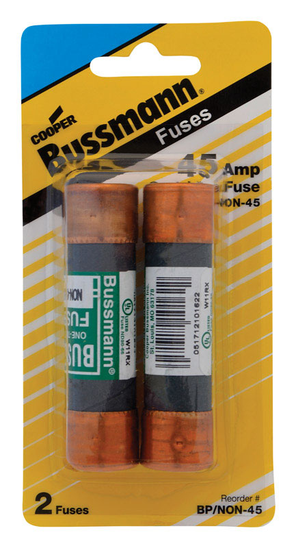 BUSSMANN - Bussmann 45 amps Non Current Fuse 2 pk